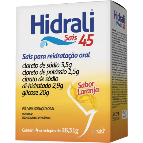 HIDRALI 45 AIE SAIS PO.SL SCH X 4 X 28,97GR SB LARANJA
