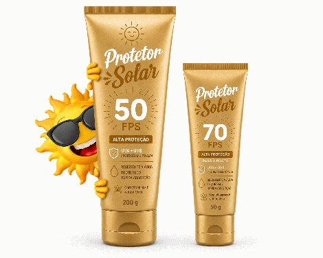 Kit Protetor Solar Corpo e Rosto FPS